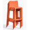 Барний вуличний стілець Pedrali Volt 678/AR Помаранчевий-4-thumb