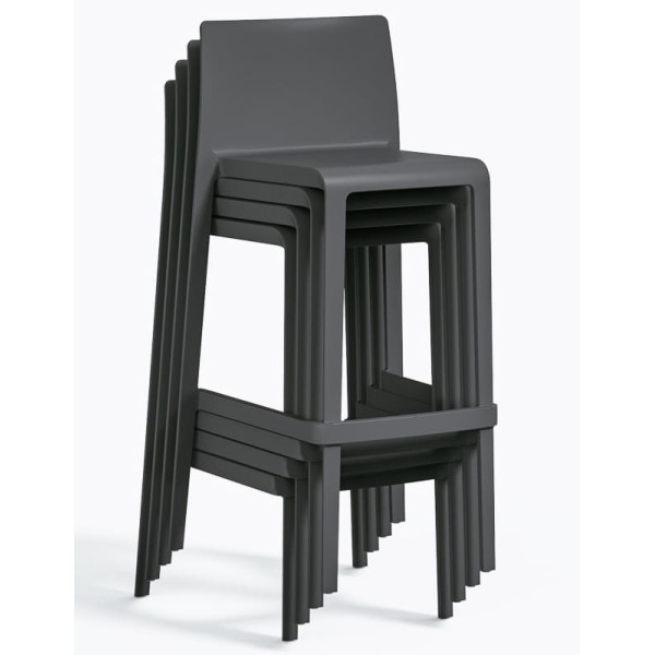 Барний вуличний стілець Pedrali Volt 678/GA Сірий-4