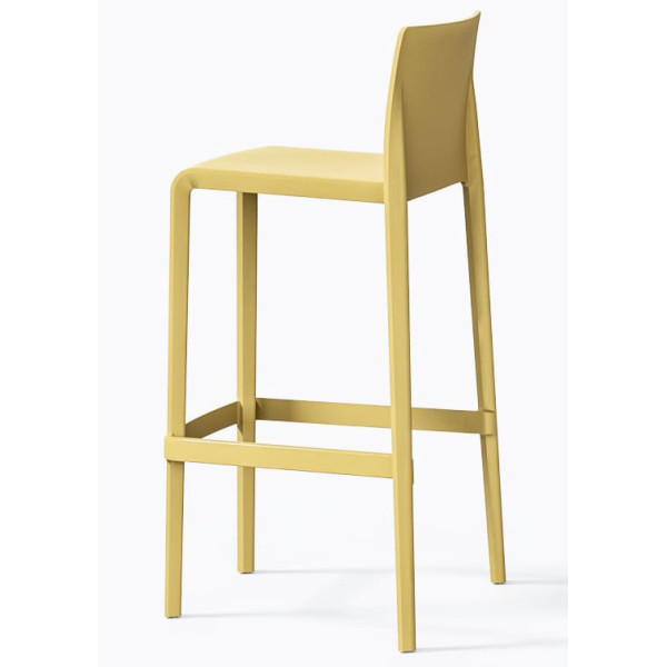 Барний вуличний стілець Pedrali Volt 678/GI Жовтий-3