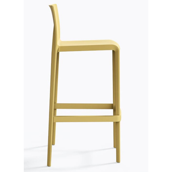 Барний вуличний стілець Pedrali Volt 678/GI Жовтий-2