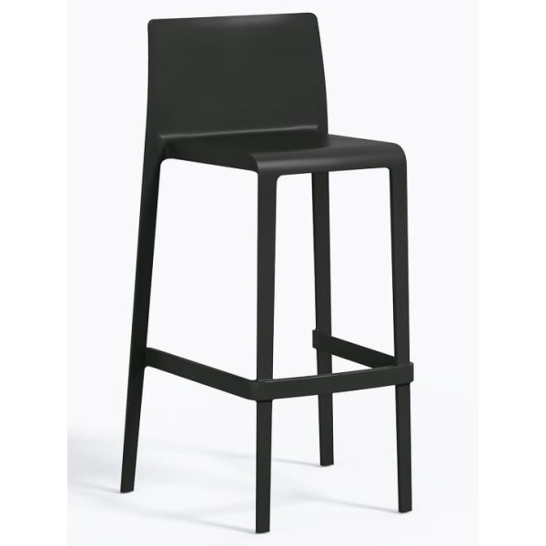 Барний вуличний стілець Pedrali Volt 678/NE Чорний-0