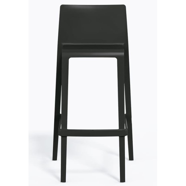 Барний вуличний стілець Pedrali Volt 678/NE Чорний-1