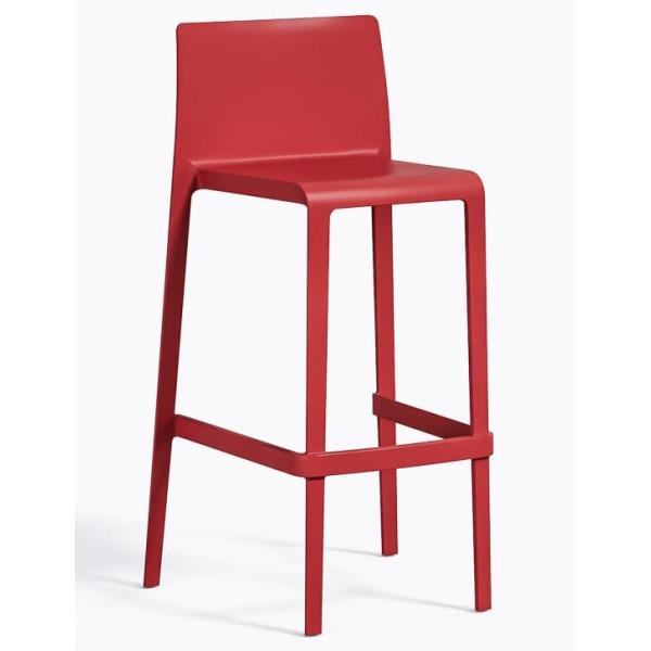 Барний вуличний стілець Pedrali Volt 678/RO Червоний-0