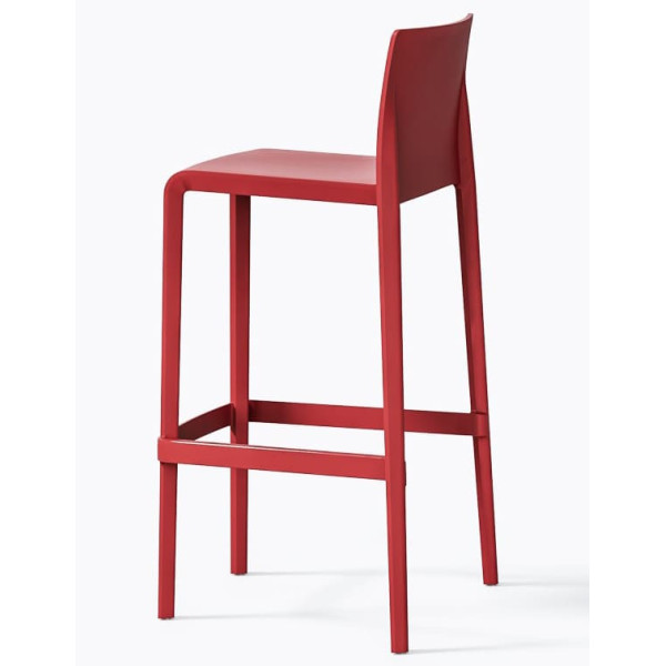 Барний вуличний стілець Pedrali Volt 678/RO Червоний-3