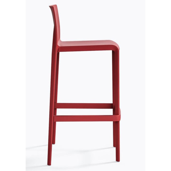 Барний вуличний стілець Pedrali Volt 678/RO Червоний-2