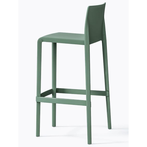 Барный уличный стул Pedrali Volt 678/VE Зеленый-3
