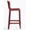 Полубарный уличный стул Pedrali Dome 262/RO Красный-2-thumb