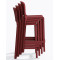 Полубарный уличный стул Pedrali Dome 262/RO Красный-5-thumb