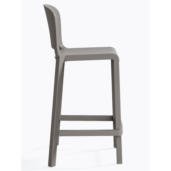 Полубарный уличный стул Pedrali Dome 262/BE Серый-2