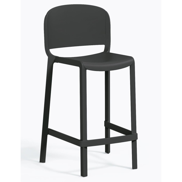 Полубарный уличный стул Pedrali Dome 262/GA Серый-0