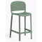 Полубарный уличный стул Pedrali Dome 262/VE2 Зеленый-0-thumb