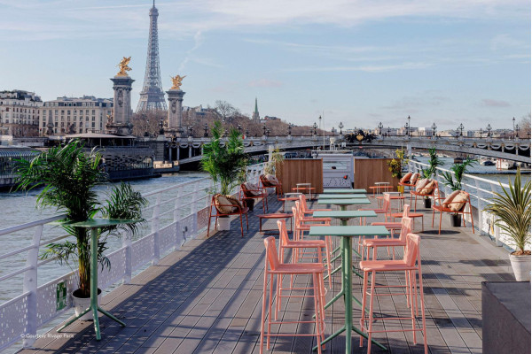 Напівбарний вуличний стілець Pedrali Tribeca 3667/BI200E Білий-11