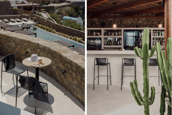 Напівбарний вуличний стілець Pedrali Tribeca 3667/BI200E Білий-12