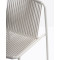 Напівбарний вуличний стілець Pedrali Tribeca 3667/BI200E Білий-4-thumb