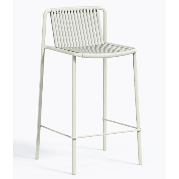 Напівбарний вуличний стілець Pedrali Tribeca 3667/BI200E Білий-0