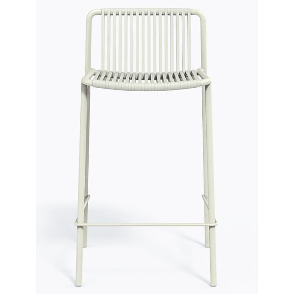 Напівбарний вуличний стілець Pedrali Tribeca 3667/BI200E Білий-1