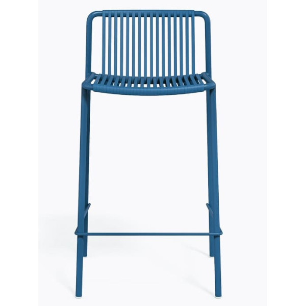 Полубарный уличный стул Pedrali Tribeca 3667/BL300E Синий-1
