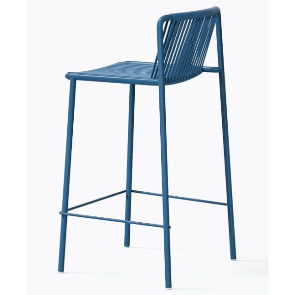 Полубарный уличный стул Pedrali Tribeca 3667/BL300E Синий-3
