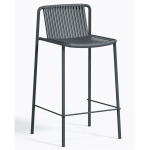 Напівбарний вуличний стілець Pedrali Tribeca 3667/GAE Сірий