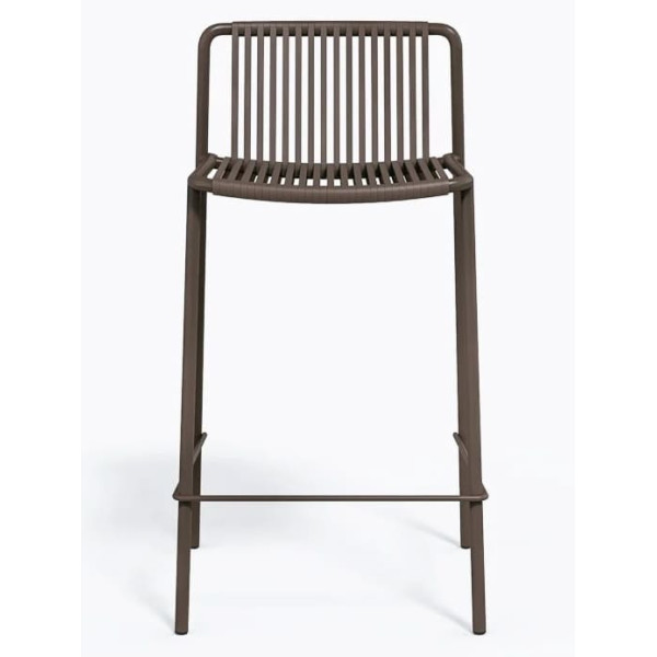 Напівбарний стілець Pedrali Tribeca 3667/MGE Коричневий-1