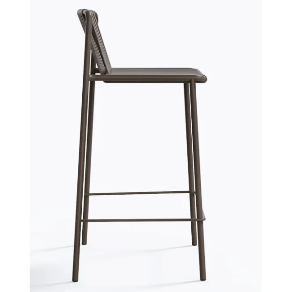 Напівбарний стілець Pedrali Tribeca 3667/MGE Коричневий-2