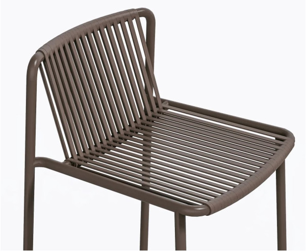 Напівбарний стілець Pedrali Tribeca 3667/MGE Коричневий-4