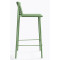 Полубарный уличный стул Pedrali Tribeca 3667/VE100E Зеленый-2-thumb