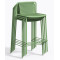 Полубарный уличный стул Pedrali Tribeca 3667/VE100E Зеленый-5-thumb