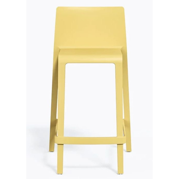 Напівбарний вуличний стілець Pedrali Volt 677/GI Жовтий-1