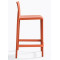 Напівбарний вуличний стілець Pedrali Volt 677/AR Помаранчевий-1-thumb