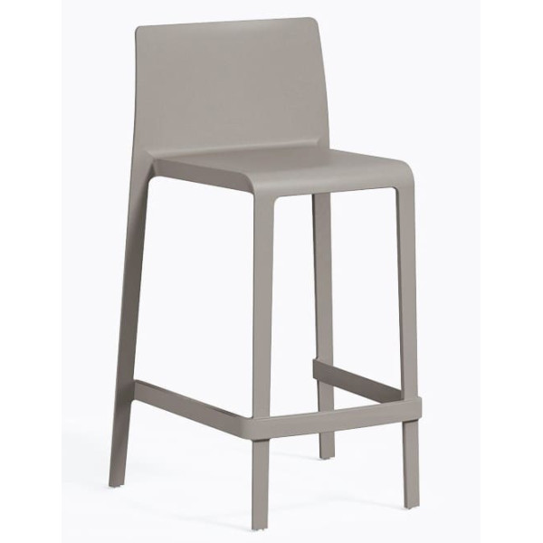 Напівбарний вуличний стілець Pedrali Volt 677/BE Сірий-0