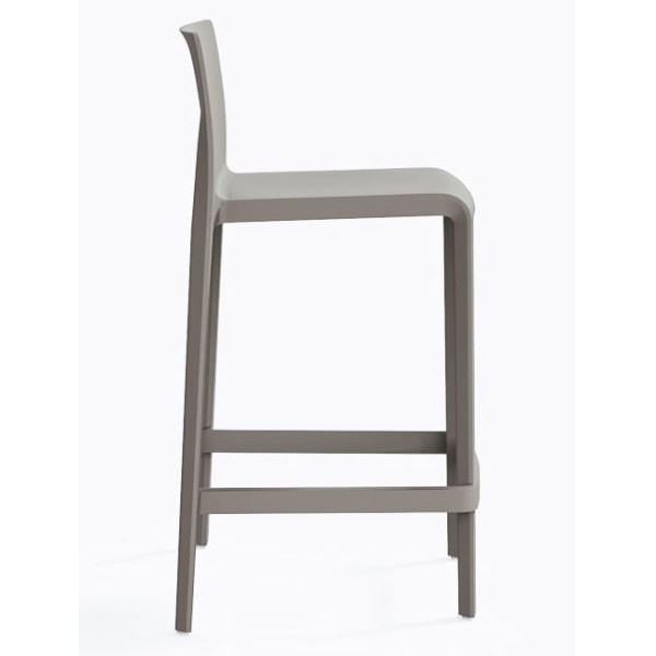 Напівбарний вуличний стілець Pedrali Volt 677/BE Сірий-2