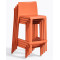 Напівбарний вуличний стілець Pedrali Volt 677/AR Помаранчевий-3-thumb