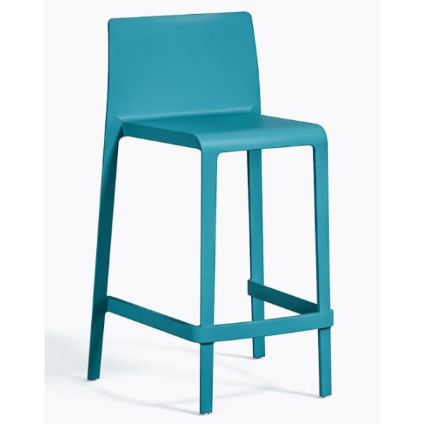 Полубарный уличный стул Pedrali Volt 677/BL Синий-0