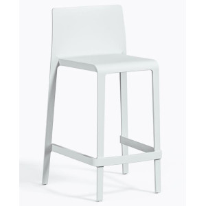 Напівбарний вуличний стілець Pedrali Volt 677/BI Білий