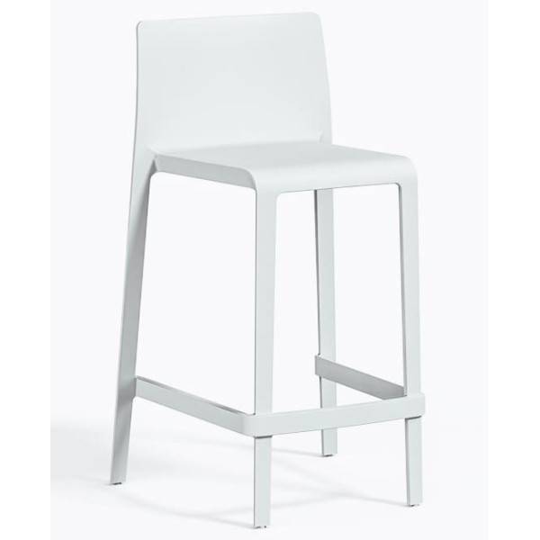 Полубарный уличный стул Pedrali Volt 677/BI Белый-0