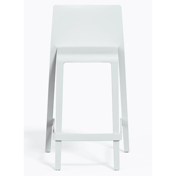 Полубарный уличный стул Pedrali Volt 677/BI Белый-1