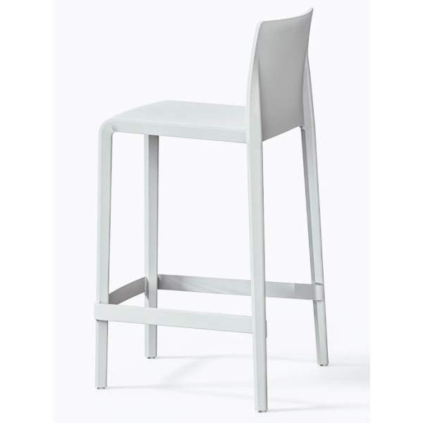 Полубарный уличный стул Pedrali Volt 677/BI Белый-3