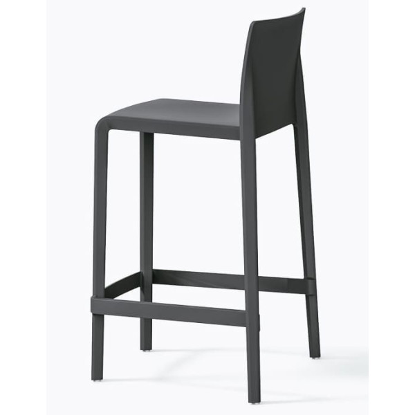 Напівбарний вуличний стілець Pedrali Volt 677/GA Сірий-3