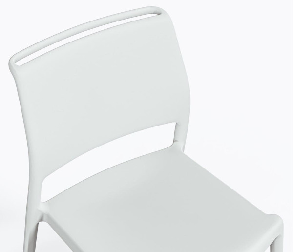 Пластиковый стул Pedrali Ara 310/BI Белый-4