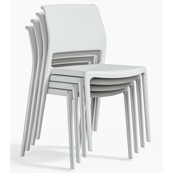 Пластиковый стул Pedrali Ara 310/BI Белый-6