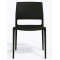 Пластиковый стул Pedrali Ara 310/NE Черный-1-thumb