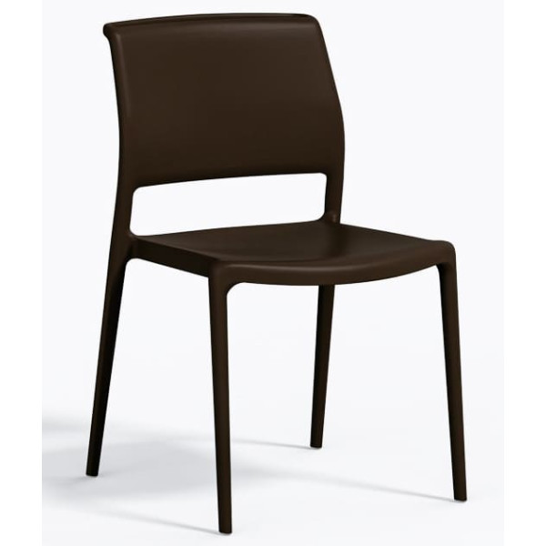 Пластиковый стул Pedrali Ara 310/MA2 Коричневый-0