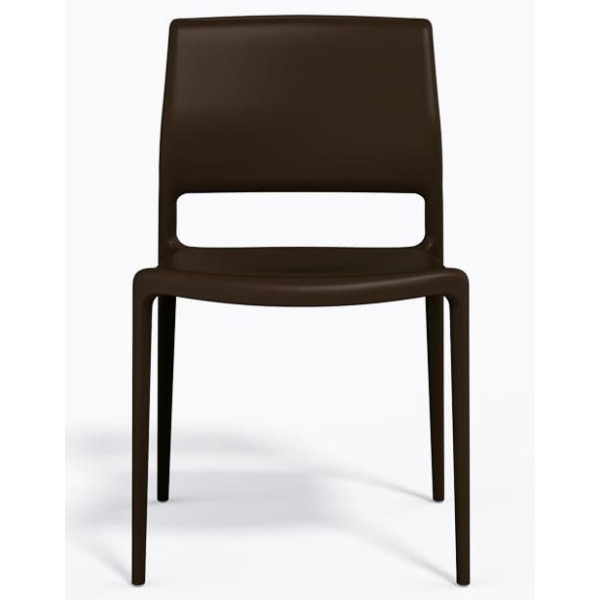 Пластиковый стул Pedrali Ara 310/MA2 Коричневый-1