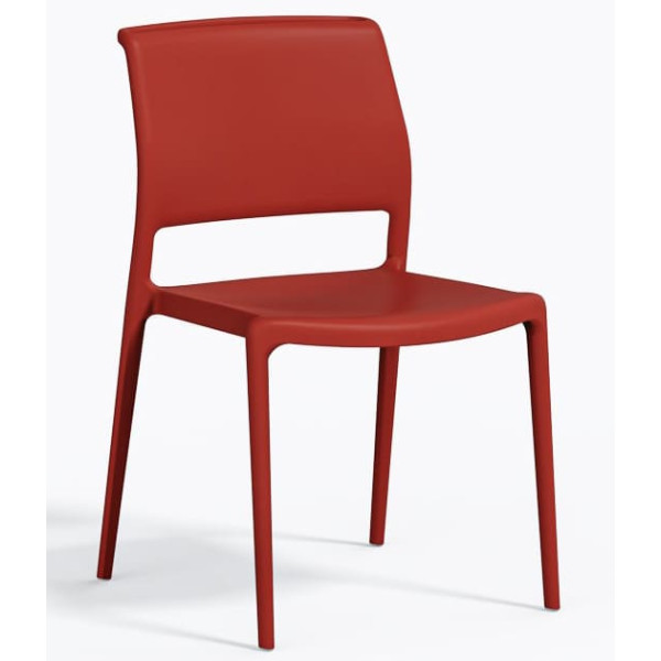 Пластиковый стул Pedrali Ara 310/RO Красный-0