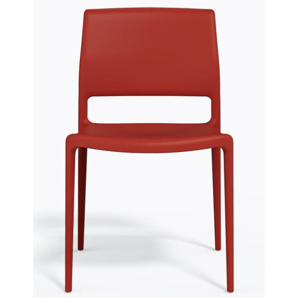 Пластиковый стул Pedrali Ara 310/RO Красный-1