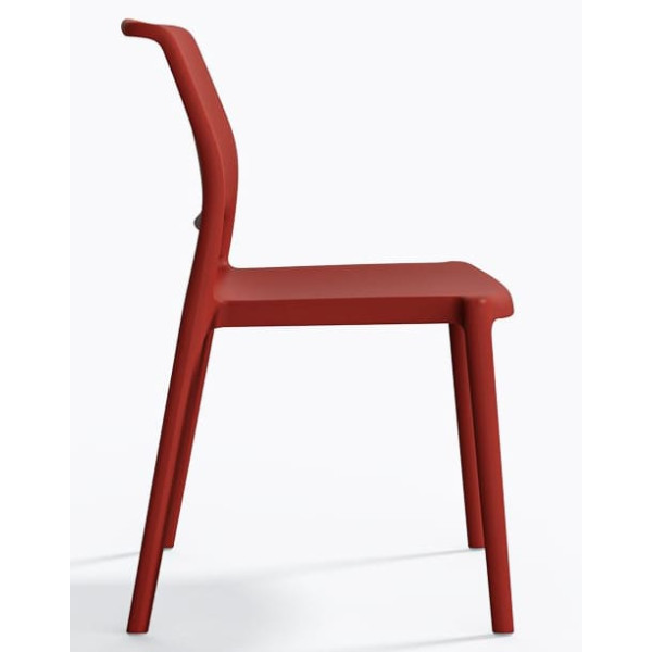 Пластиковый стул Pedrali Ara 310/RO Красный-2