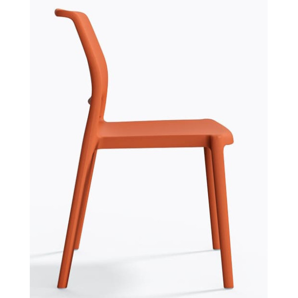 Пластиковый стул Pedrali Ara 310/AR Оранжевый-2