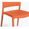 Пластиковый стул Pedrali Ara 310/AR Оранжевый-5-thumb