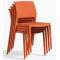 Пластиковый стул Pedrali Ara 310/AR Оранжевый-6-thumb
